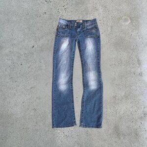 y2k lowrise bootcut jeans
